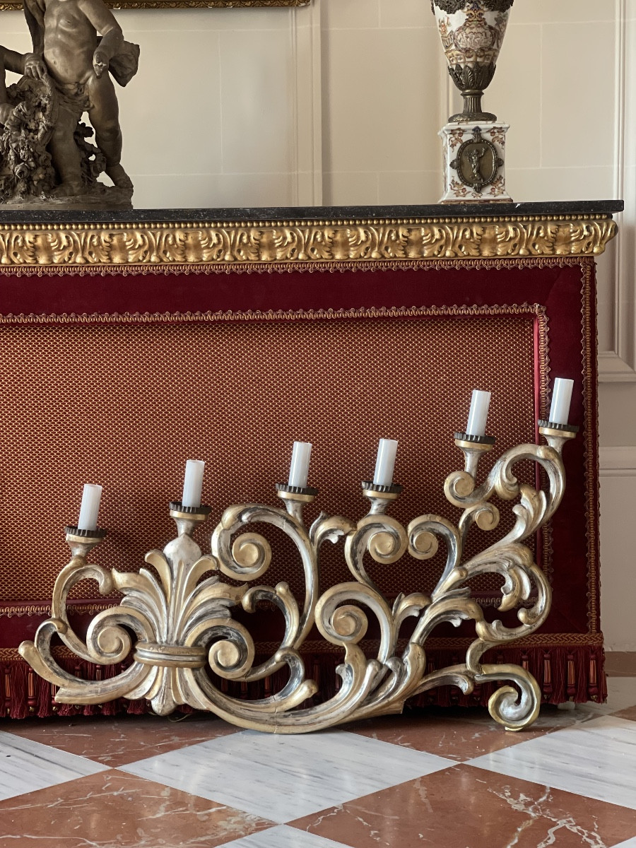 Pair Of Baroque Wall Lights -photo-4
