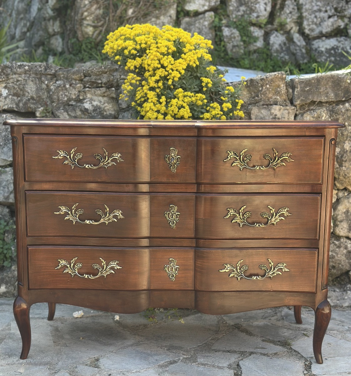 Commode En Acajou De Style Louis XV époque XX Eme Siècle -photo-2