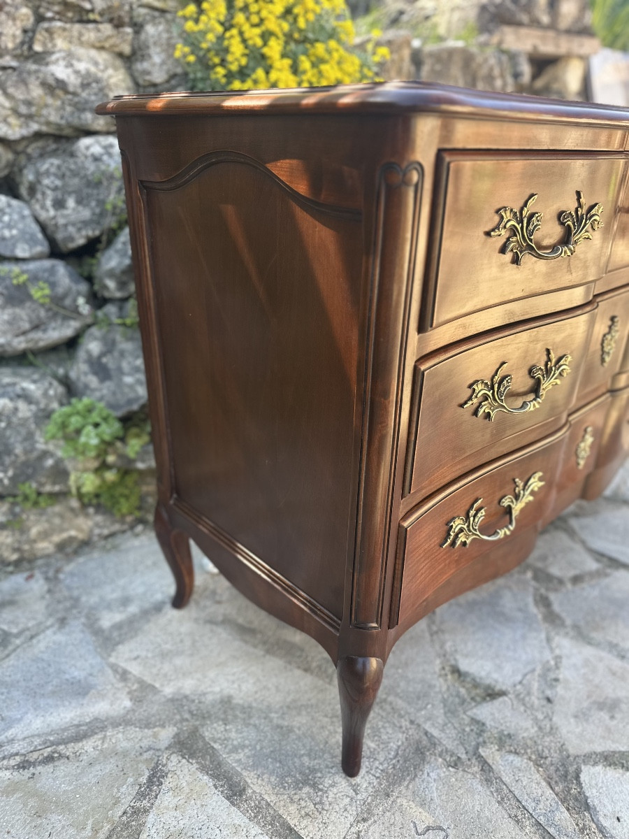Commode En Acajou De Style Louis XV époque XX Eme Siècle -photo-5
