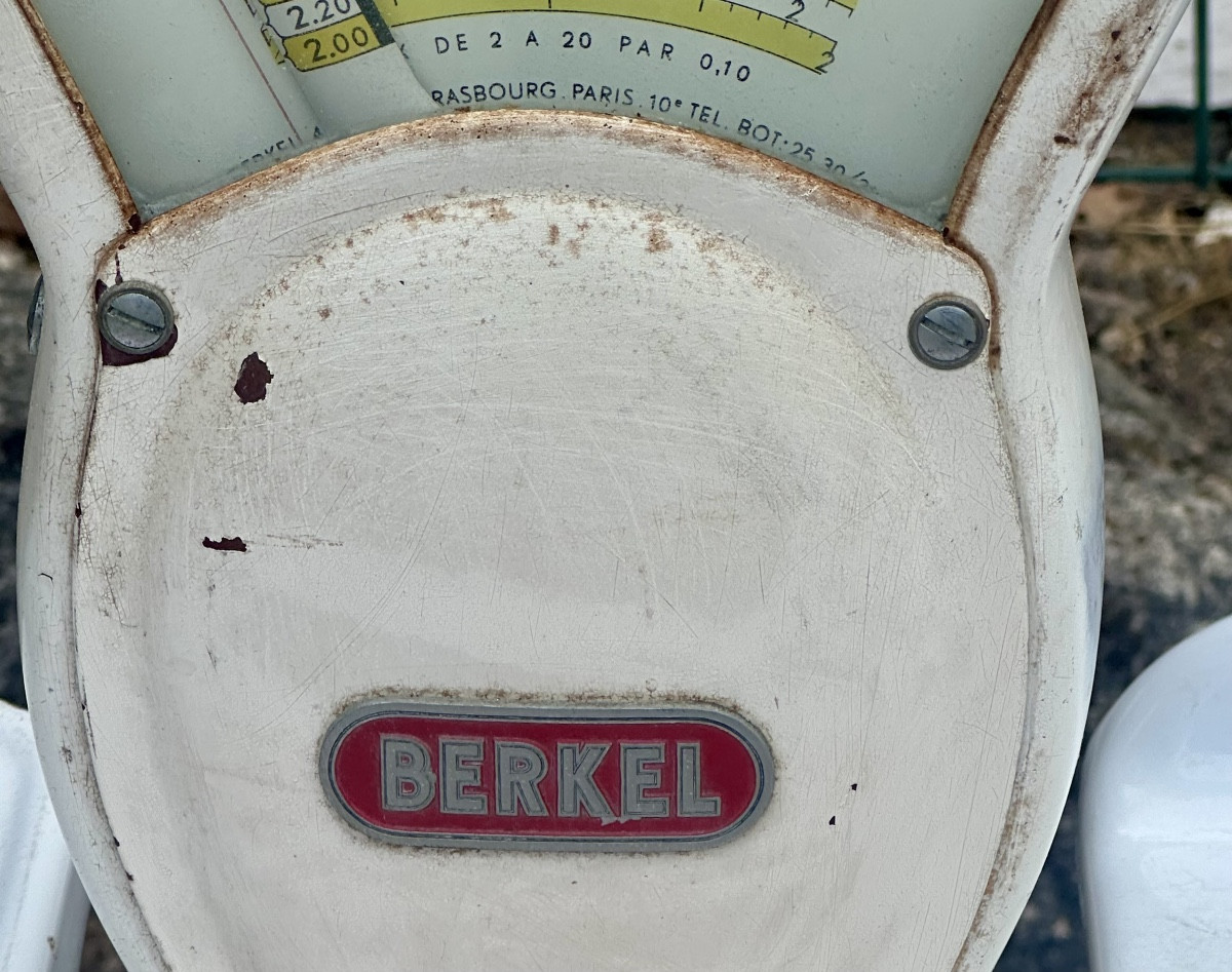 Grande Balance d’Épicerie de la Marque Berkel vers 1960.-photo-1