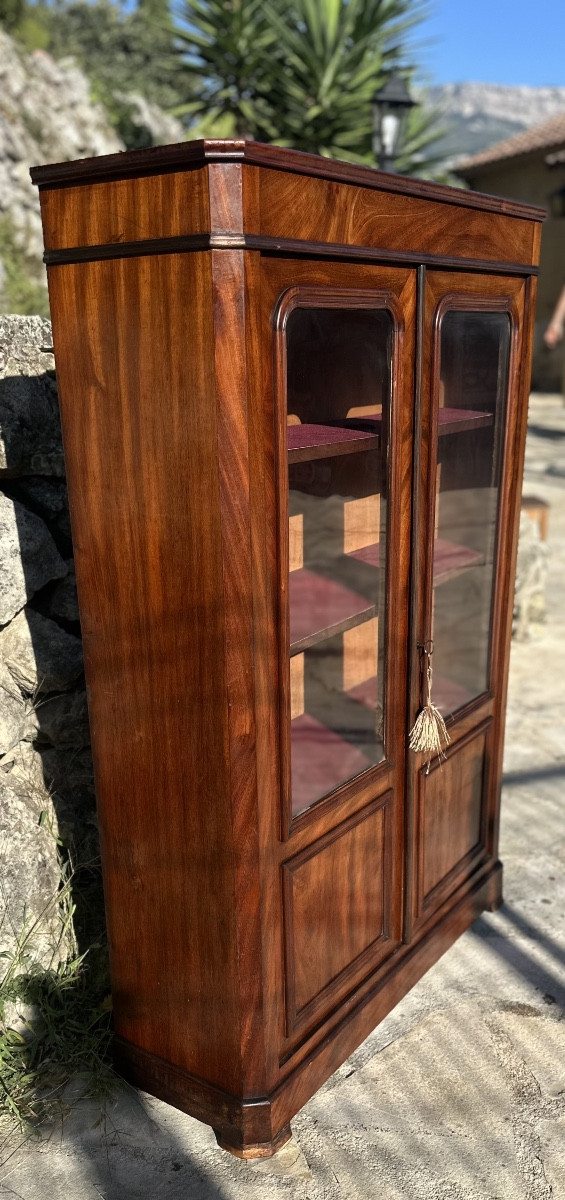Vitrine /Bibliotheque  en Acajou Époque XIXEME siècle -photo-2
