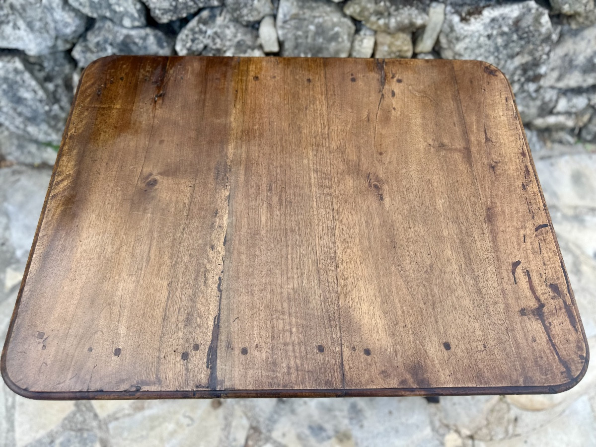 Louis XV Period Walnut Center Table. 18th Century.-photo-6