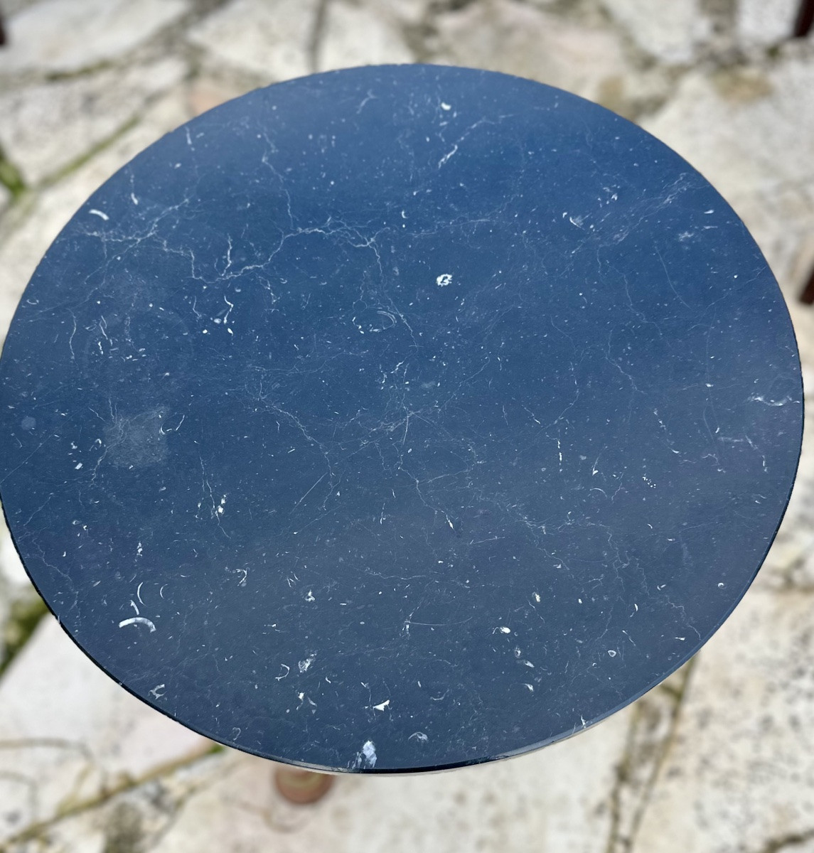 Guéridon Empire en Acajou et placage d’acajou Époque XXEME siècle -photo-4