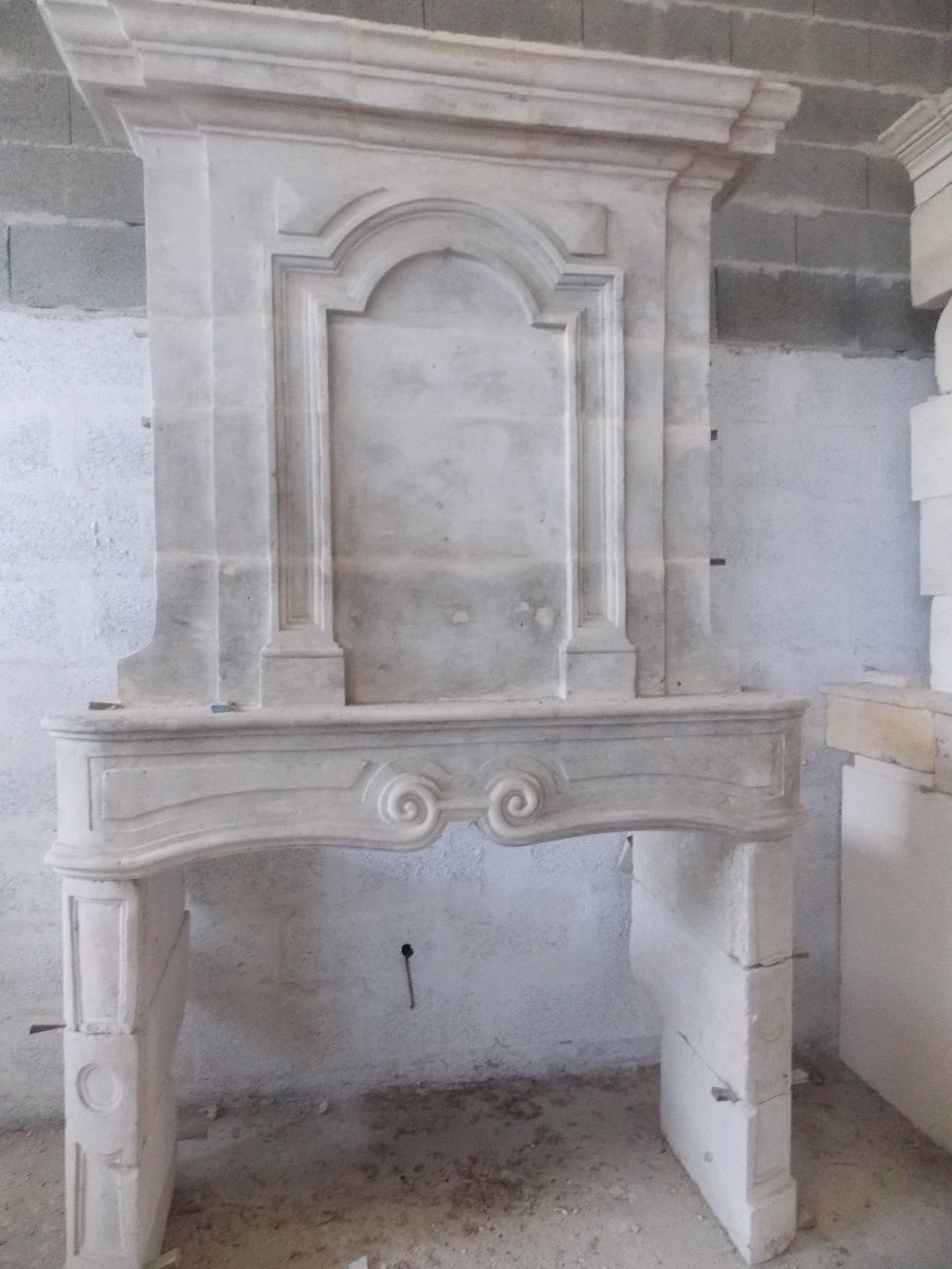 Regence Louis XIV Fireplace