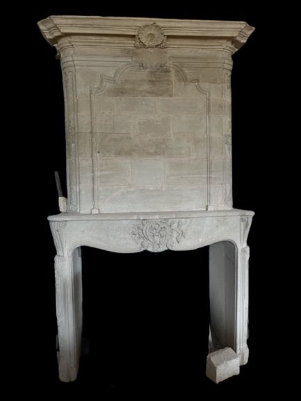 Regence Louis XIV Fireplace