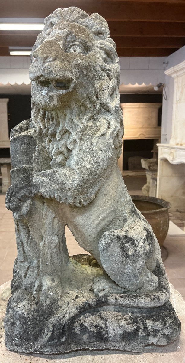Lion Shaped Statuette