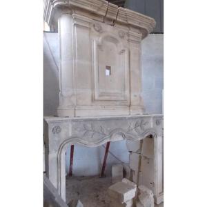 Regence Louis XIV Fireplace