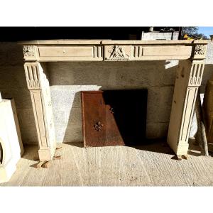 cheminée louis XVI provenance bourgogne