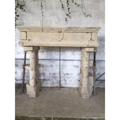 Small Gothic Fireplace