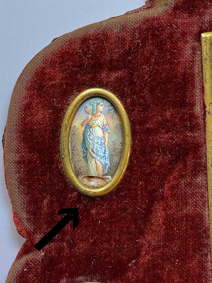 Limoges Enamels On Copper - 8 Collectible Miniatures - 19th Century-photo-7