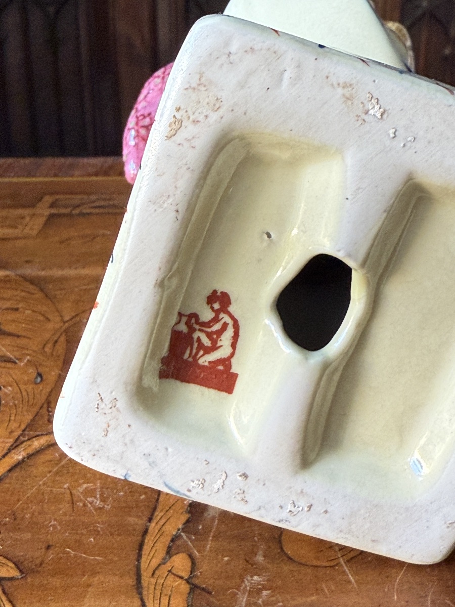 Pair Of Glazed Porcelain Busts Of Children, Staffordshire, England, 20th C-photo-8