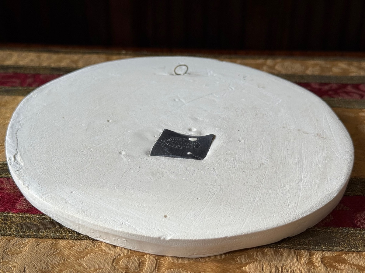 Lapagerie Bonaparte — Médaillon en plâtre d’après David d’Angers France, XXe siècle  -photo-5