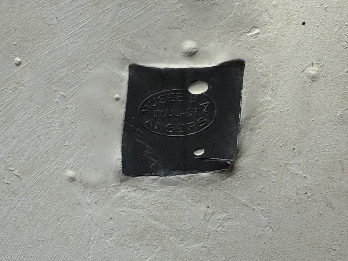 Lapagerie Bonaparte — Médaillon en plâtre d’après David d’Angers France, XXe siècle  -photo-6