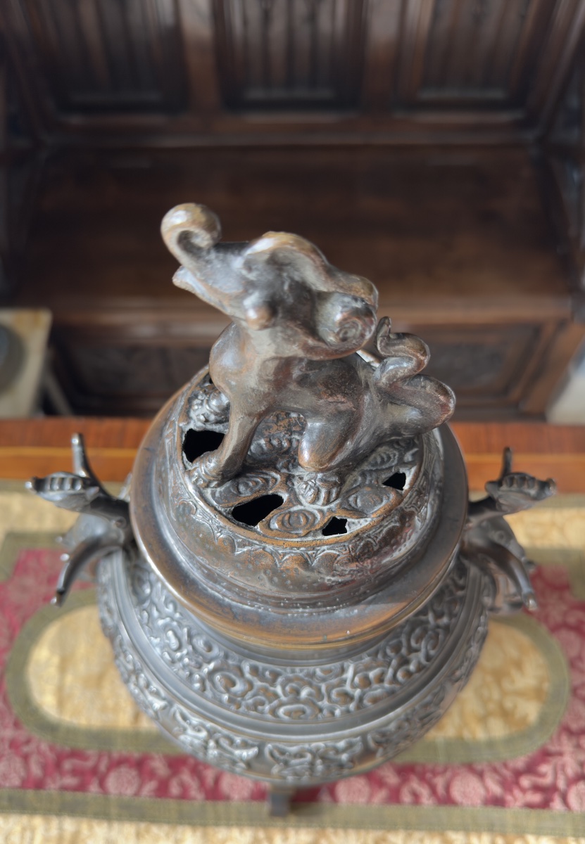 Bronze Incense Burner With Archaic-style Decoration, China, 19th Century—studio Mark-photo-5