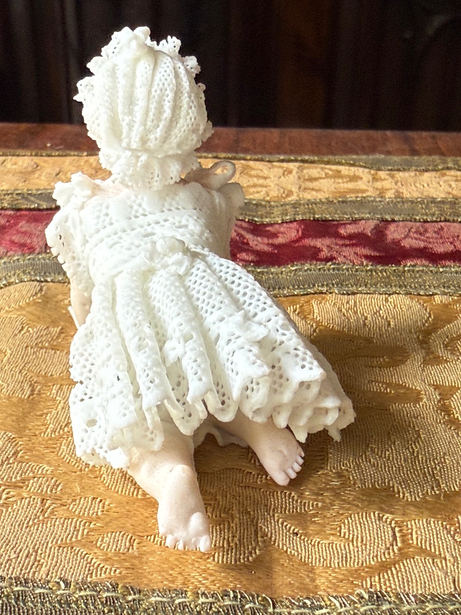Set Of Bisque Figurines And Bisque Lace — German Manufacture, 19th–early 20th Centuries-photo-7