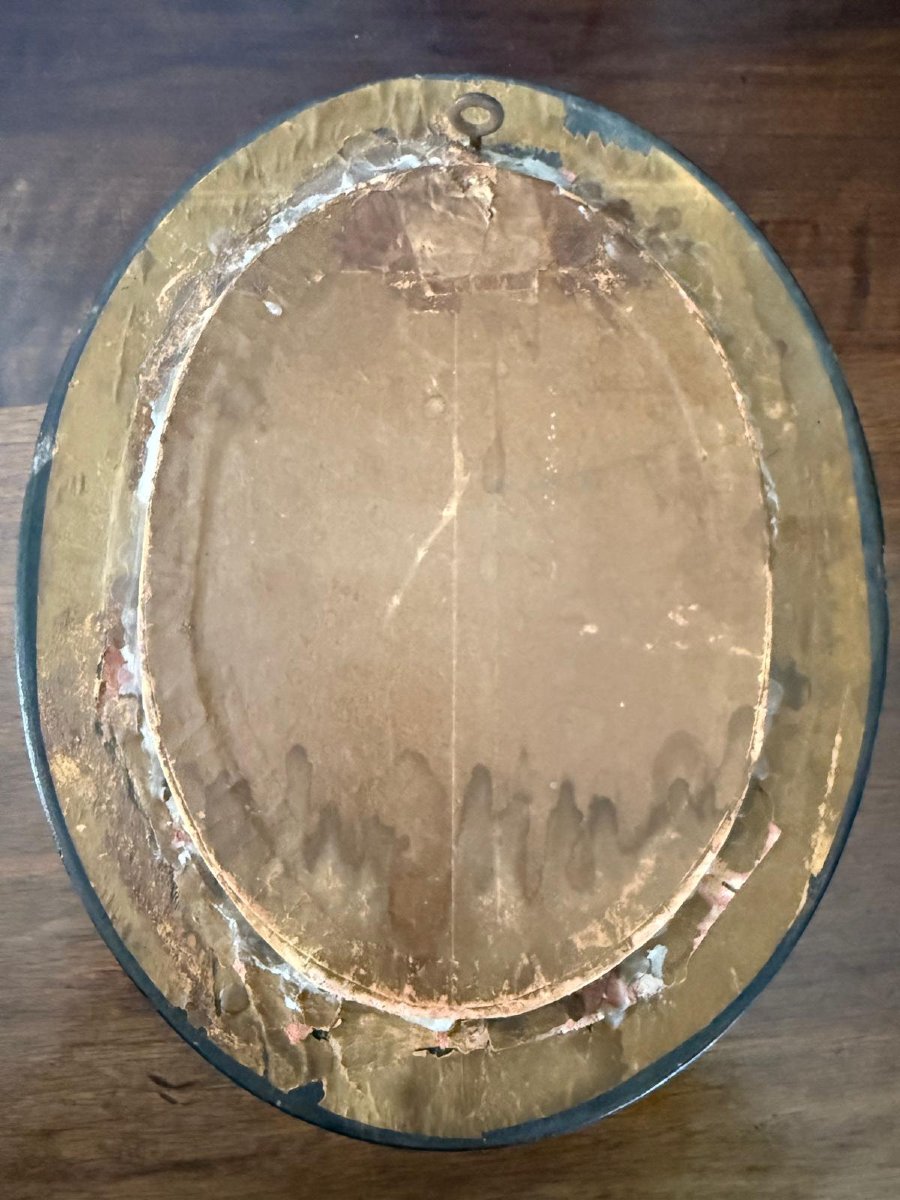 Reliquaire du Sacré-Cœur, France, XIXᵉ siècle , Cire, papier doré, tissus, verre bombé-photo-8