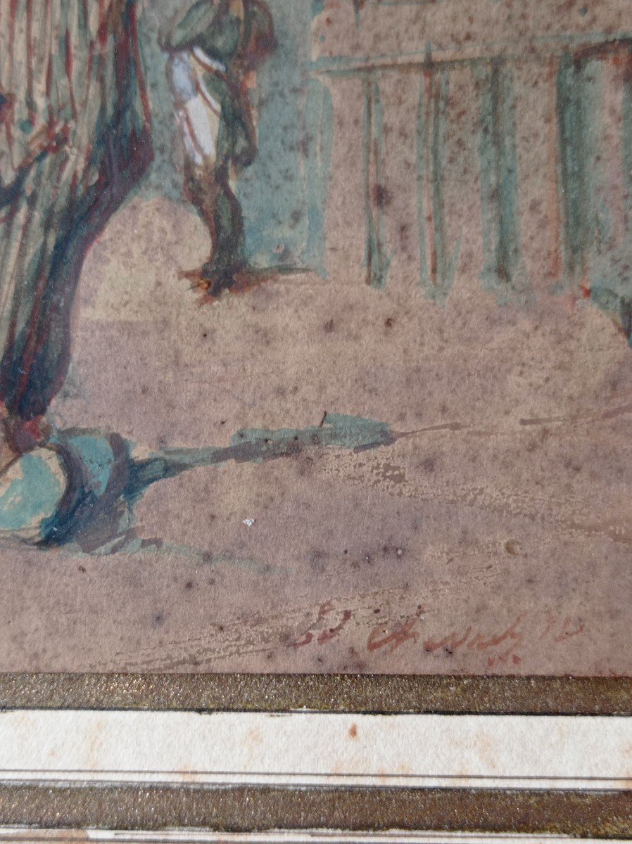 Revolutionary Watercolor Drawing-photo-4