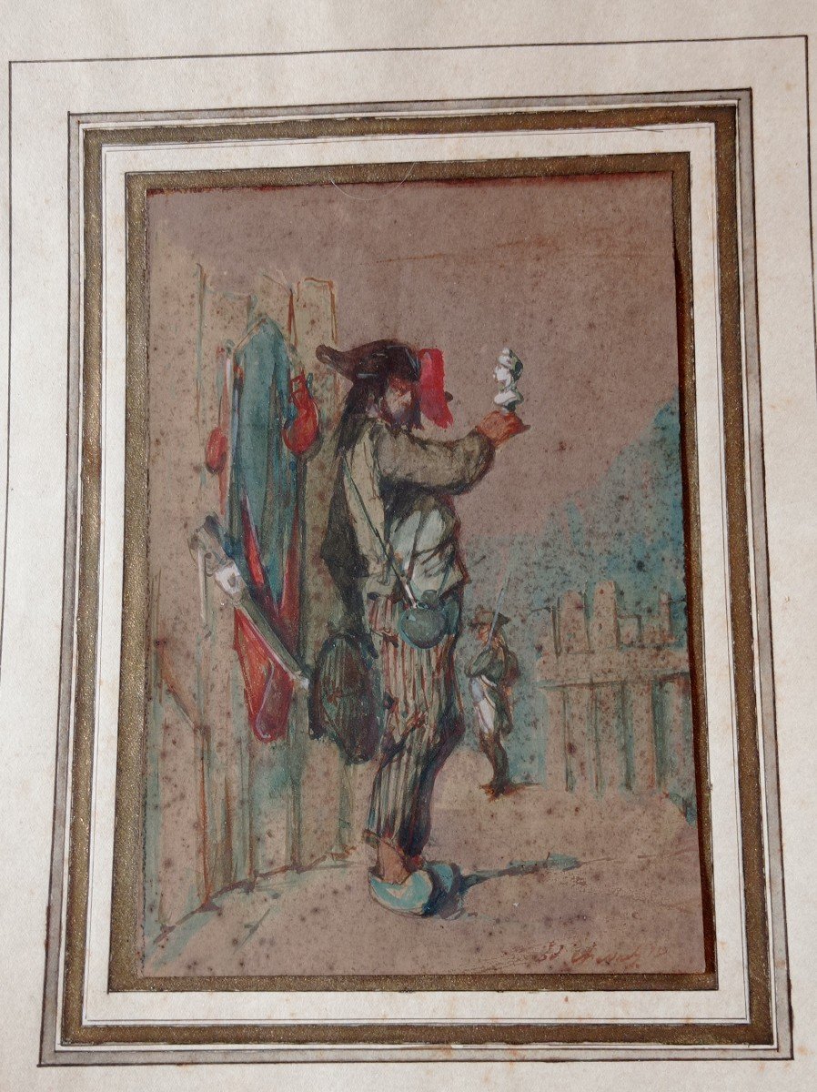Revolutionary Watercolor Drawing-photo-2