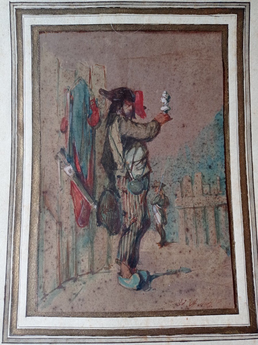 Revolutionary Watercolor Drawing