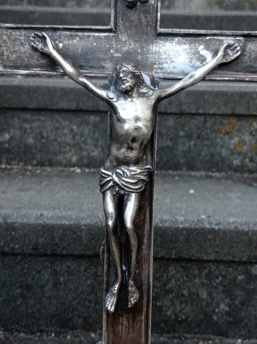 Christ In Silver 17th Century-photo-4