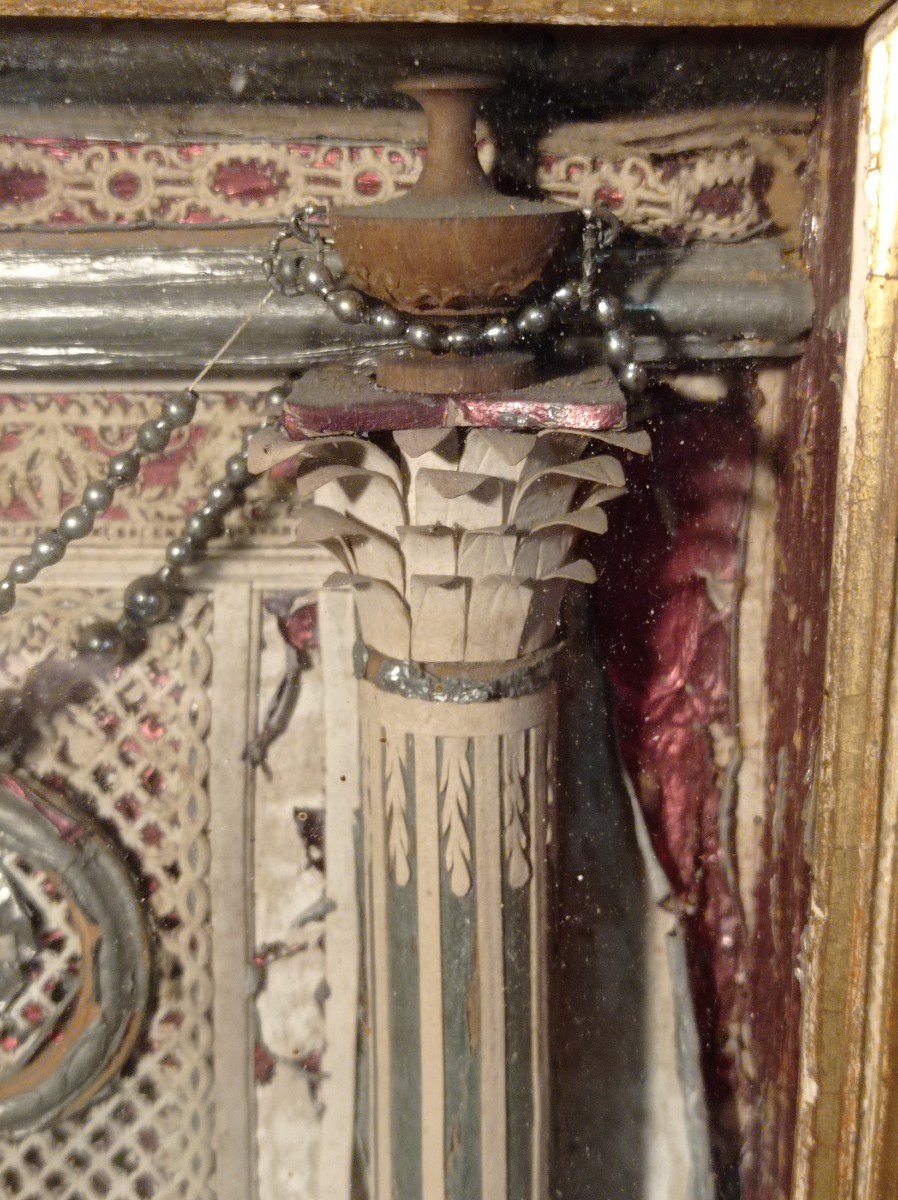 Reliquary Canivet End Of 18th Century-photo-2