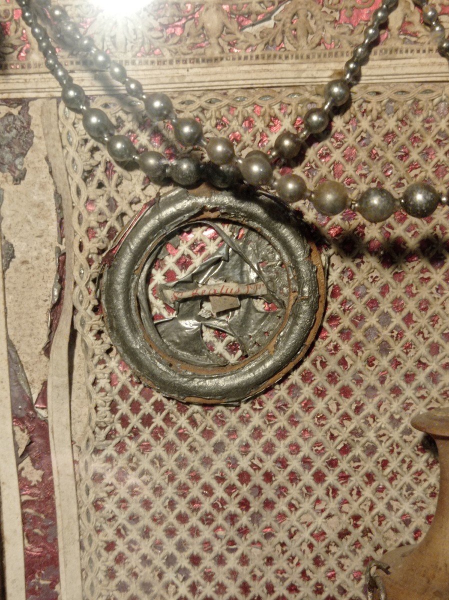 Reliquary Canivet End Of 18th Century-photo-5
