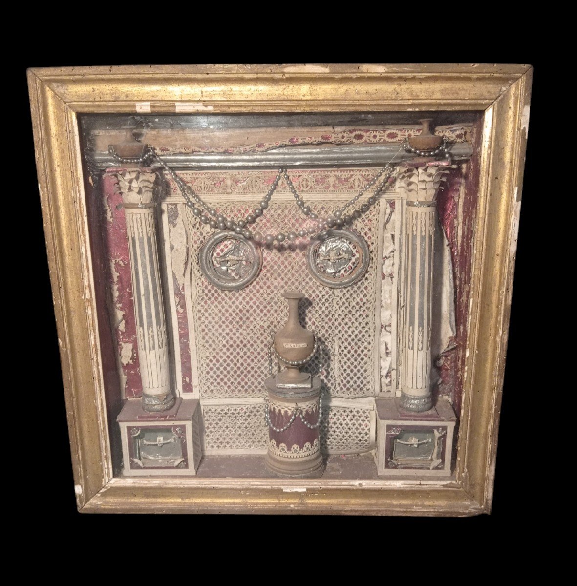 Reliquary Canivet End Of 18th Century