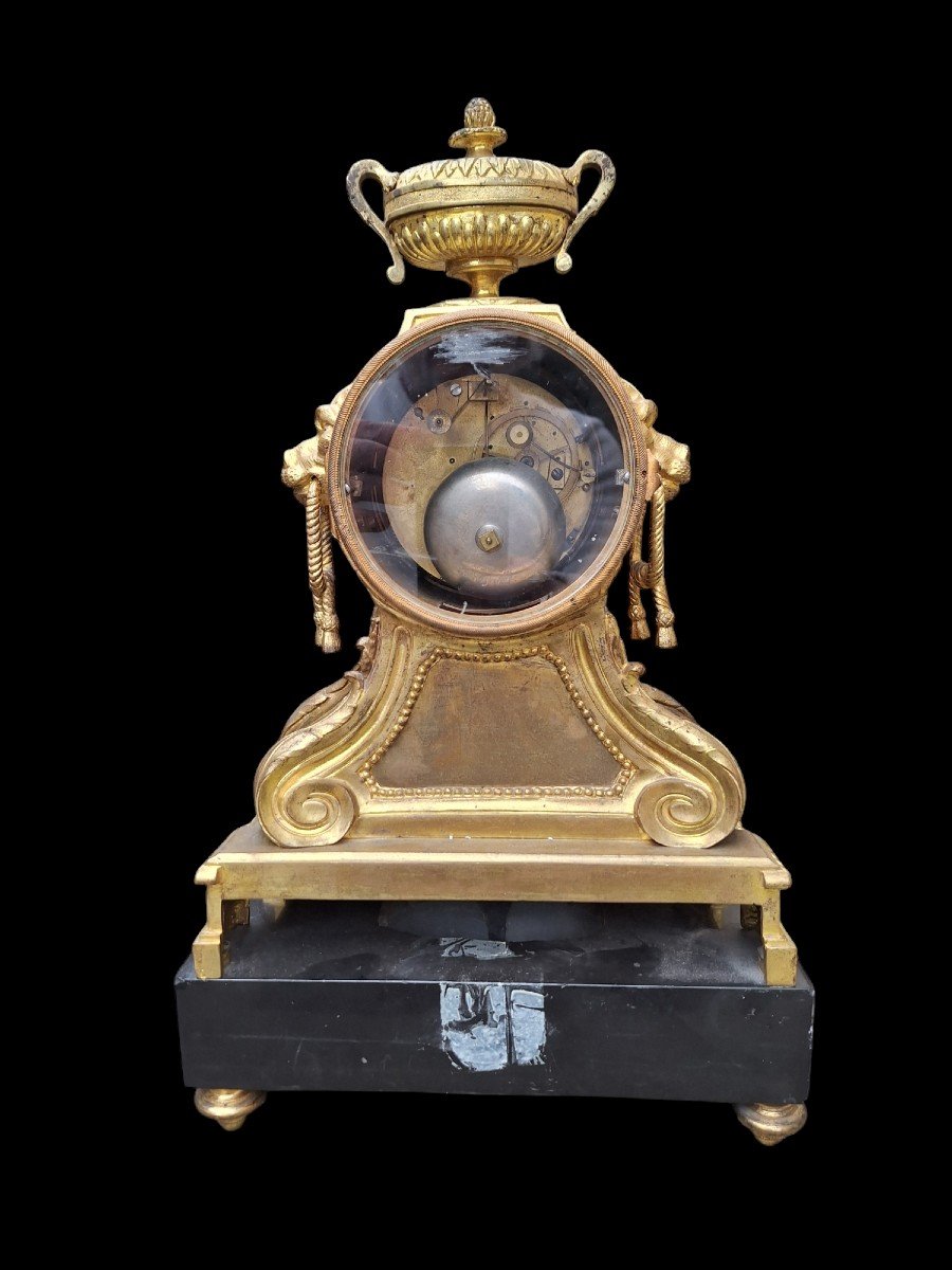 Marble And Gilt Bronze Pendulum-photo-2