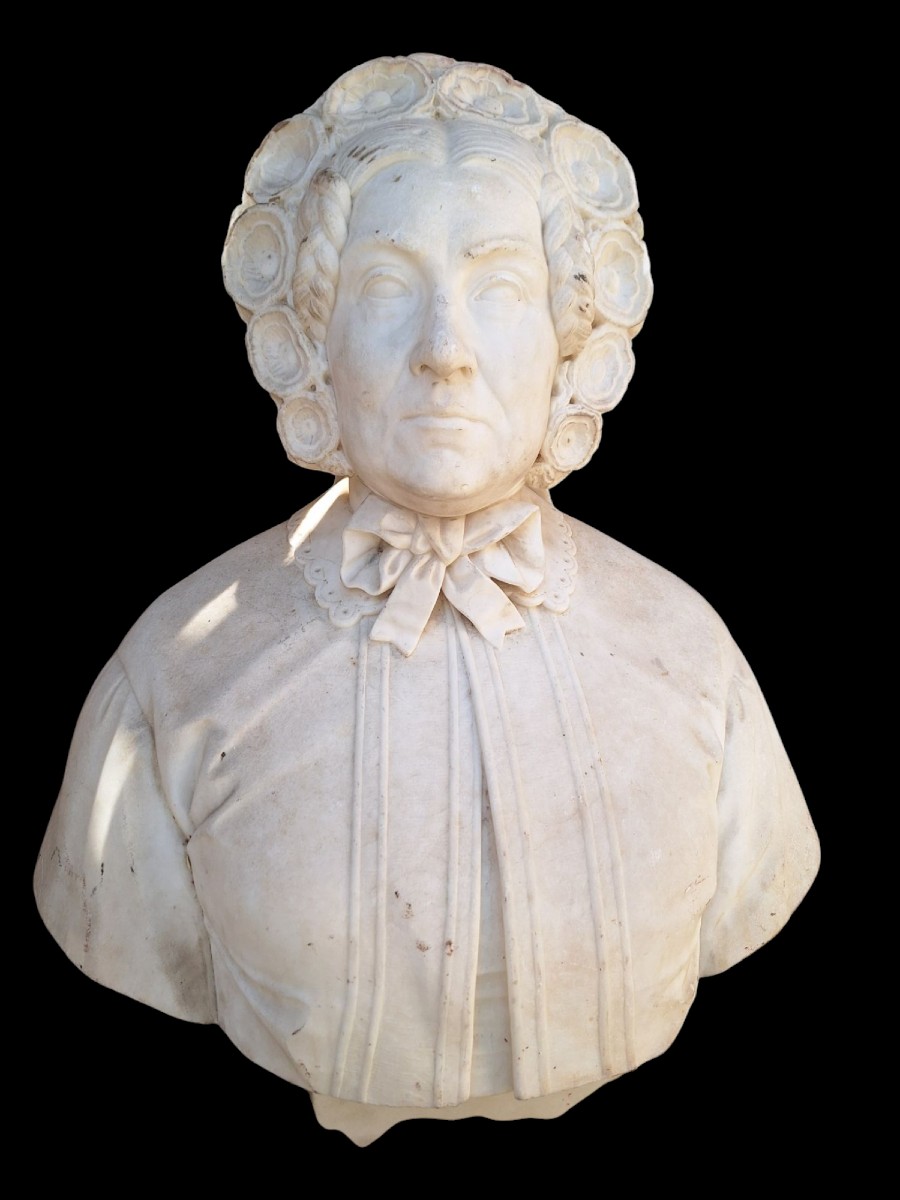 Sculpture Mabre XIXéme Siecle-photo-2