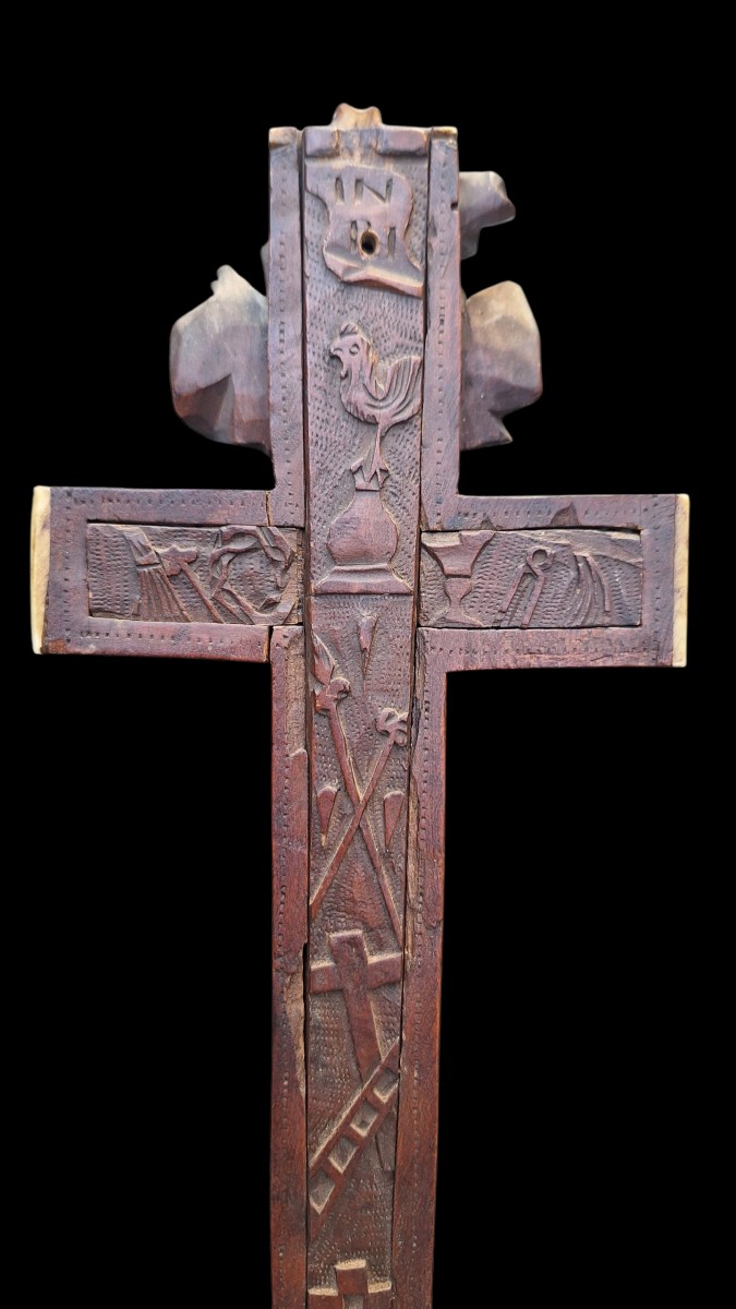 18th Century Reliquary Cross-photo-4