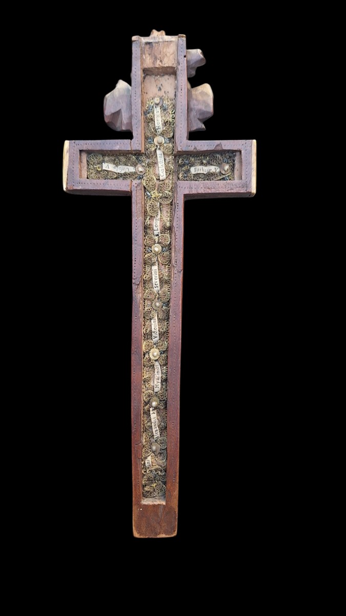 18th Century Reliquary Cross-photo-1