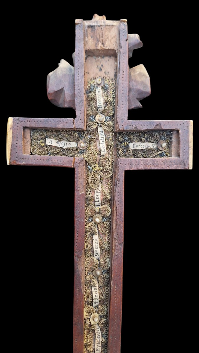 18th Century Reliquary Cross-photo-2
