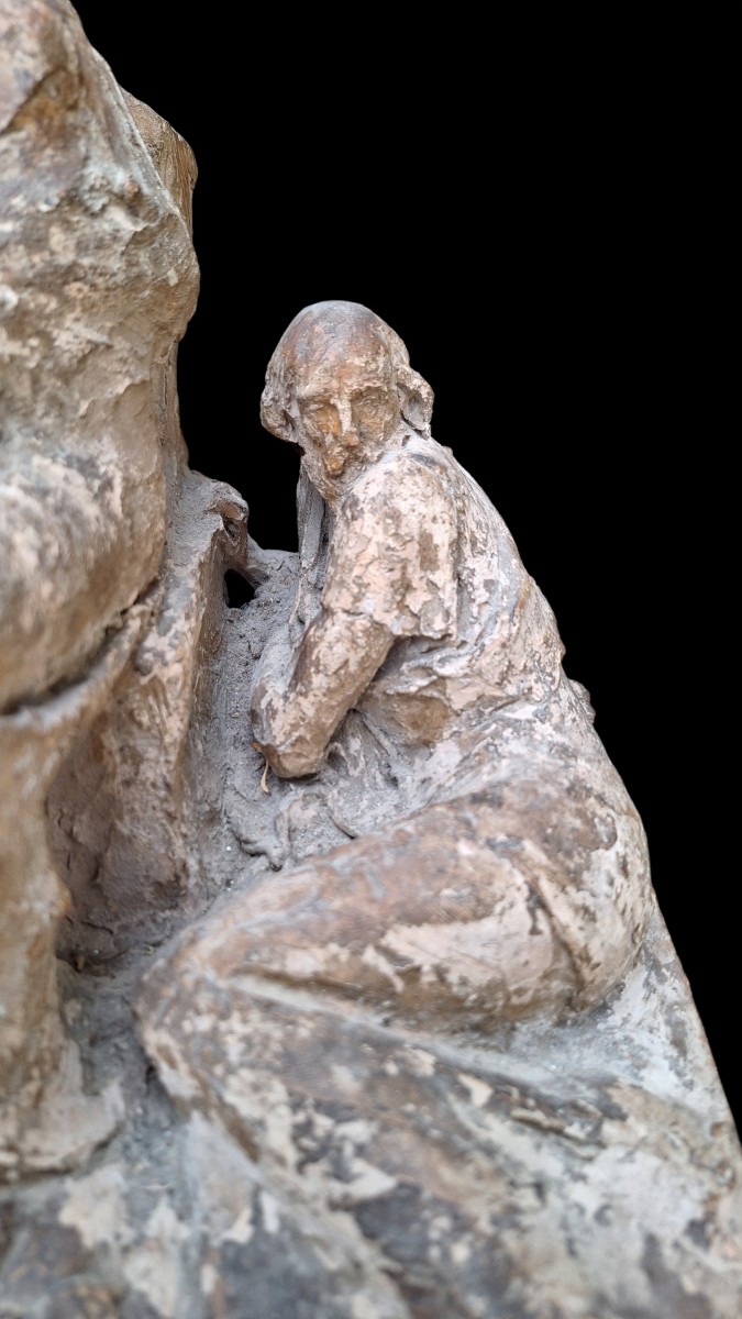 17th Century Terracotta Model -photo-4