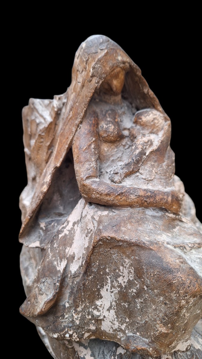 17th Century Terracotta Model -photo-1