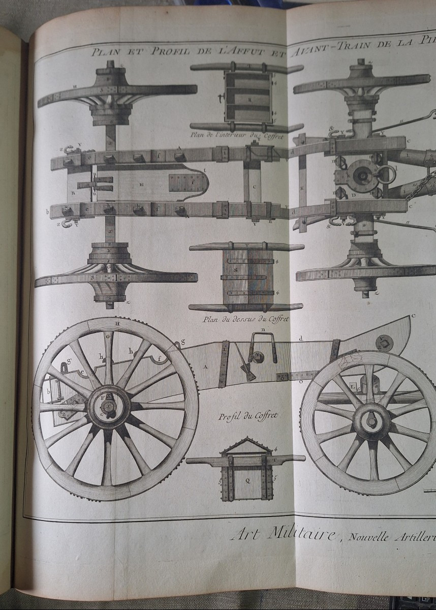 livre supplément encyclopédie diderot 1777 , 244 planches-photo-4