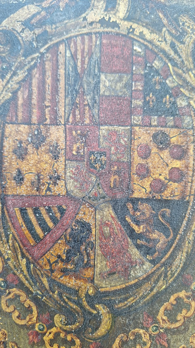 armoiries espagne XVIIIéme siecle-photo-2