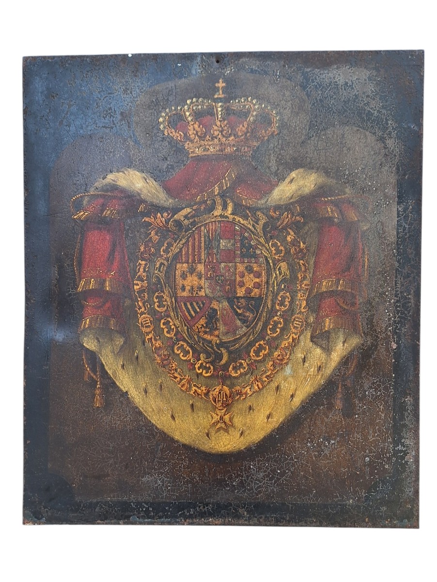 armoiries espagne XVIIIéme siecle