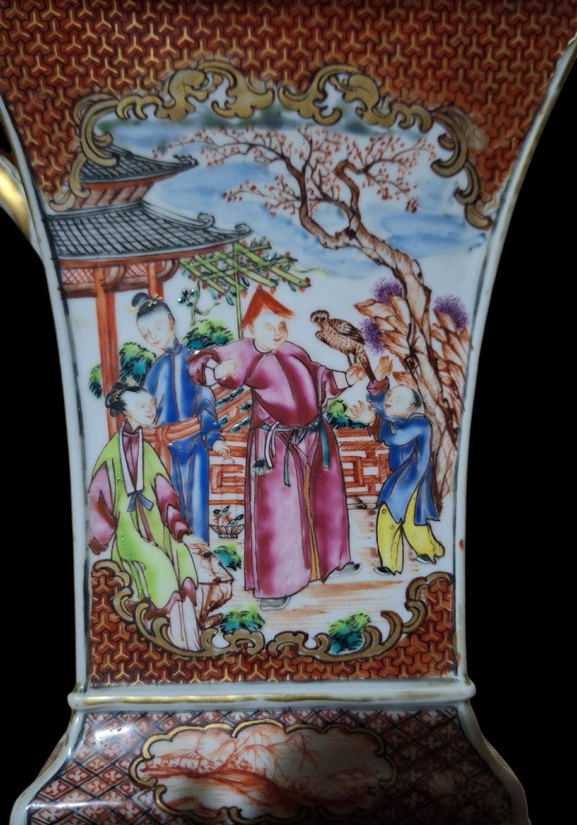 porcelaine compagnie des indes époque Qianlong-photo-1