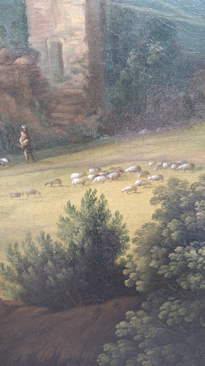 Paul bril paysage autour de Rome vers 1600 -photo-2