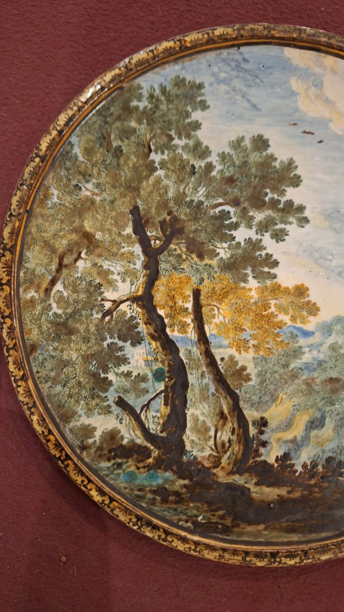 18th-century Castelli Earthenware-photo-3
