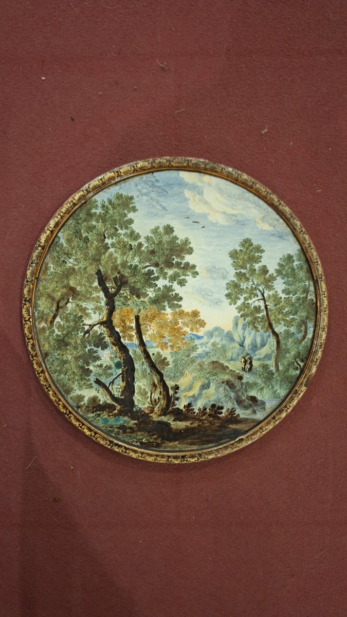 18th-century Castelli Earthenware