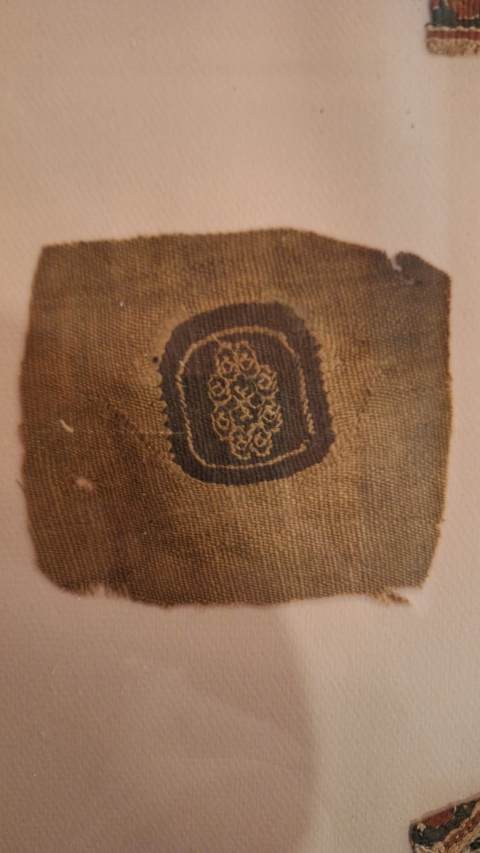 FRAGMENTS TISSUS COPTE -photo-3