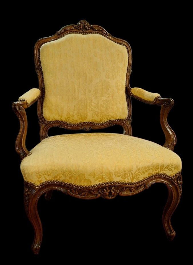 Armchair Stamped "nogaret" In Lyon