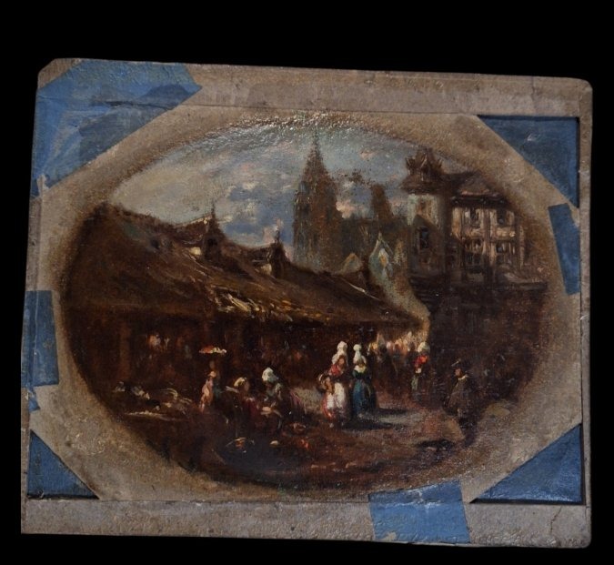 Tableau etude normandie XIXéme siecle