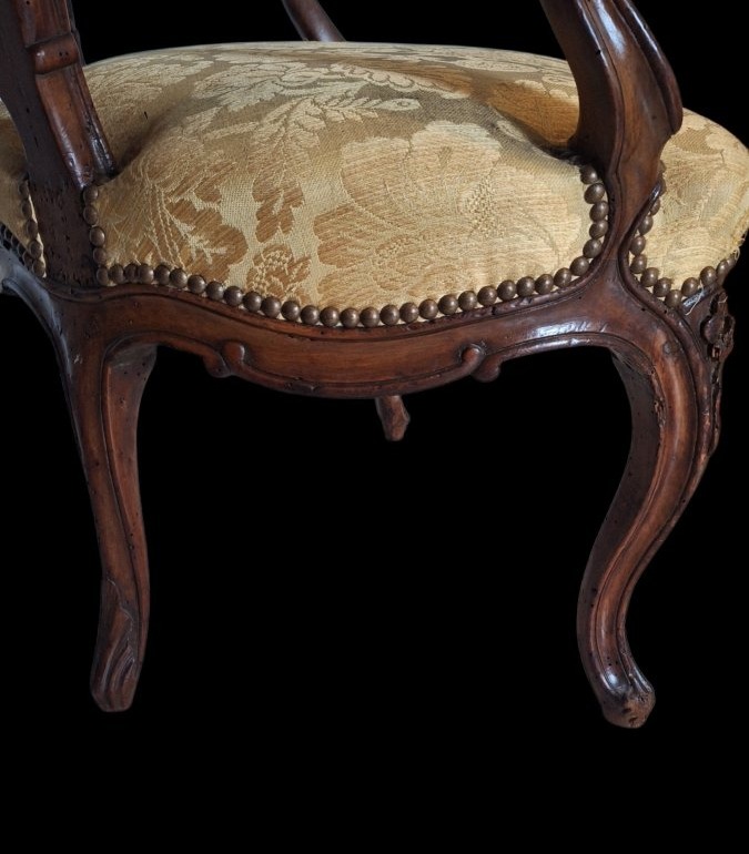 Fauteuil estampillé Nogaret a lyon-photo-4