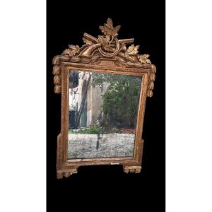 miroir epoque louis XVI cynégétique 