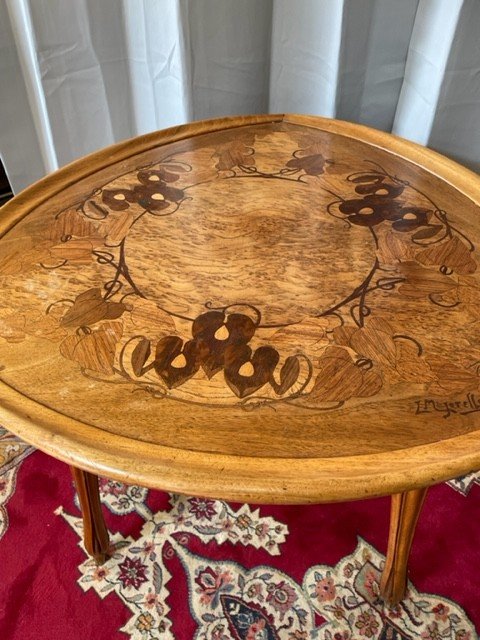 Majorelle Pedestal Table-photo-3