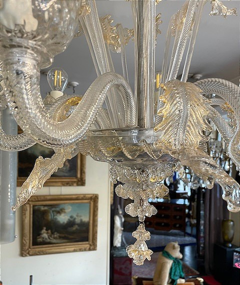 Venetian Chandelier In Murano Glass-photo-3