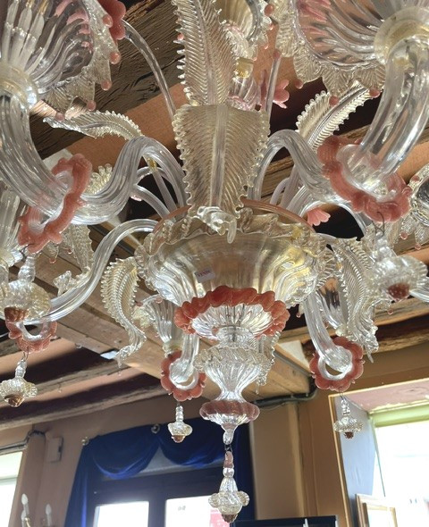 Venetian Chandelier In Murano Glass-photo-3