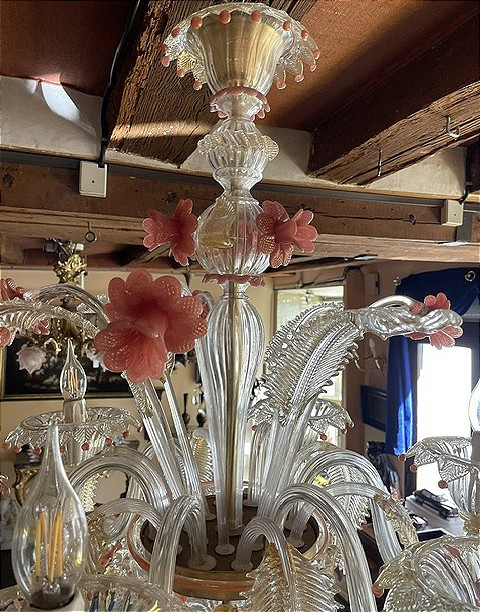 Venetian Chandelier In Murano Glass-photo-1